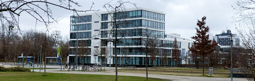Gebäude vom COMCAVE.COLLEGE Standort München